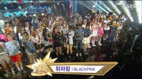 BLACKPINK​ – ‘휘파람(WHISTLE)’ 0911 SBS Inkigayo : NO.1 OF THE WEEK