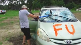 Destroying My Friend’s Car And Surprising Him With A New One – Slime