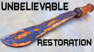Rusty Handmade BUTCHER’S CHOPPER RESTORATION