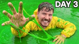 Last To Leave Slime Pit Wins $20,000 – Challenge