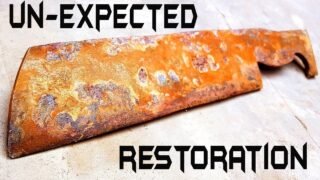 Antique Handmade Meat Cleaver | RESTORATION