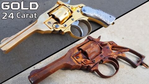 Turning my Vintage Revolver into 24 Karat GOLD
