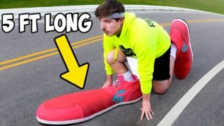 I Ran A Marathon In The World’s Largest Shoes