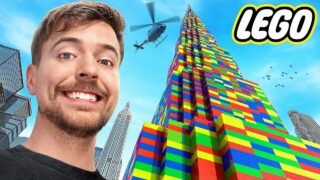 I Built The World’s Largest Lego Tower