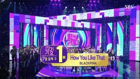 BLACKPINK – ‘How You Like That’ 0712 SBS Inkigayo : NO.1 OF THE WEEK