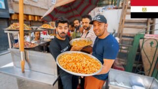 جولة أكل الشوارع في مصر 🇪🇬 – القاهرة Street food tour in Cairo – Egypt