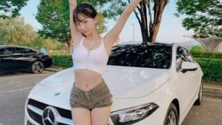 은지랑 오랜만에 한강! 무슨 차 샀게? 라고 쓰고 사실은 콩이 한강 산책ㅣ새 차 브이로그 ㅣ메르세데스 벤츠 a220