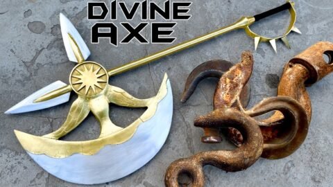 Forging DIVINE AXE RHITTA Out of Rusted Iron HOOK – The Seven Deadly Sins