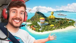 100 People Fight For A Private Island