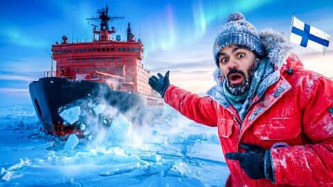 أبحرت في أكبر كاسحة جليد نووية بالعالم – فنلندا 🇫🇮