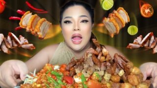 EAT อีส มารูอ้วย | EP.78 ส้มตำไทย เนื้อทอดติดมัน แต่ตัวแม่สายฝอเลิฟ การันตีทานได้ ไพลินชอบ