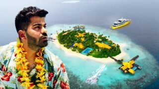 استأجرت جزيرة خاصة بالمالديف – 100 ألف دولار 🏝️ MALDIVES