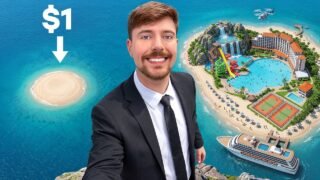 $1 vs $250,000,000 Private Island!