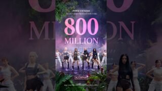 BLACKPINK – ‘Pink Venom’ M/V HITS 800 MILLION VIEWS #BLACKPINK #블랙핑크 #PinkVenom #MV #800MILLION