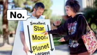 Do people understand the scale of the universe?