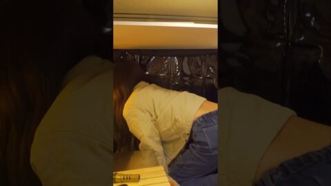 눈오는 날 혼자 차박하기#camping #설중캠핑