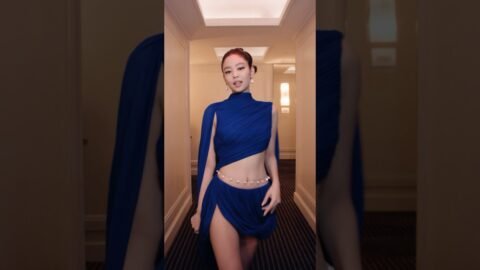 MET GALA 2024 💙#JENNIE #제니 #MetGala #MetGala2024 #OA #Shorts
