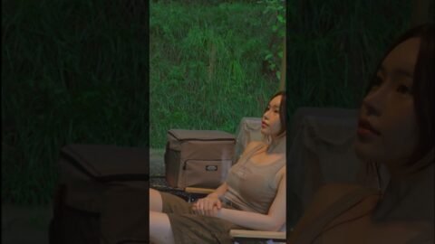 우중 캠핑하는 유튜버의 현실 #camping #캠핑 #우중캠핑