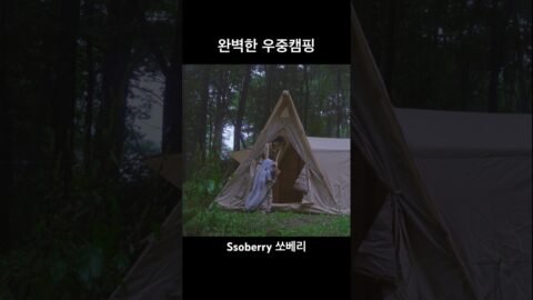 충격적인 요즘 텐트 근황 이게 집이야 텐트야?#camping #캠핑 #솔캠#airtene