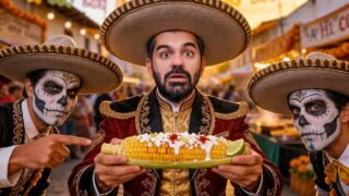 جربت أغرب أكل شوارع في المكسيك 🇲🇽 (في قرية نائية!)