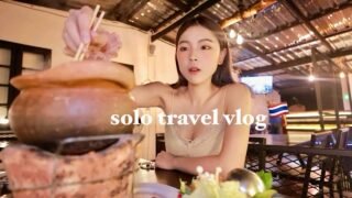 A Solo Trip in Bangkok Vlog 🇹🇭 一个人飞去泰国旅游 ✈️