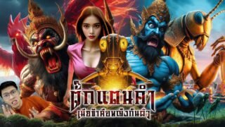 ตั๊กแตนคำ หลงทางมาเกิดในท้องตั๊กแตน | หลอนดูดิ EP.175