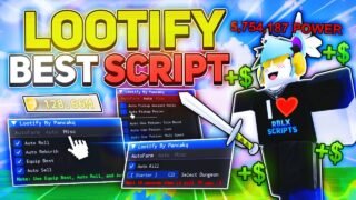 The BEST Lootify SCRIPT with INSTANT Auto Farm, INFINITE Coins, Kill All Aura & More! (Pc/Mobile)