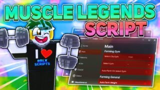Muscle Legends Script with FASTEST Auto Farm, Auto Kill Players, Auto Hatch Crystals & More for FREE