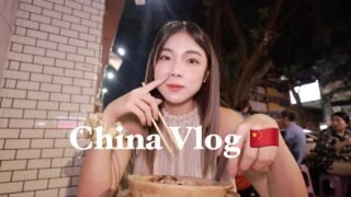 中国 vlog 🇨🇳 一个人旅游深圳狂吃街边小吃 🥘🍢