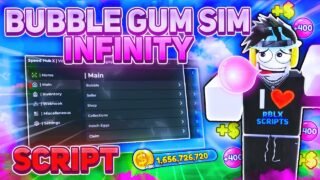 New Bubble Gum Simulator INFINITY Script No Key GUI for Auto Farm, Hatch Eggs, Auto Sell & More..