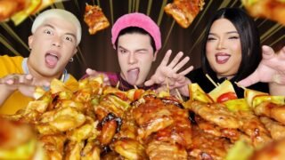 EAT อีส มารูอ้วย | EP.135 บาร์บีคิว หมู ไก่ อร่อยๆ กับพี่น้อยหนึ่งพี่นุ่น ในที่สุดก็มาถึง โอมายกอต