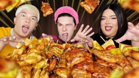 EAT อีส มารูอ้วย | EP.135 บาร์บีคิว หมู ไก่ อร่อยๆ กับพี่น้อยหนึ่งพี่นุ่น ในที่สุดก็มาถึง โอมายกอต
