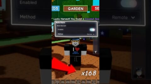Grow a Garden Script to FARM.. #growagarden #roblox