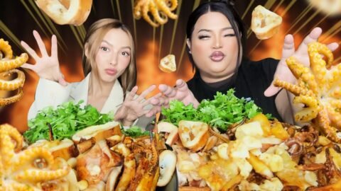 EAT อีส มารูอ้วย | EP.136 หมึกย่างน้ำจิ้มแซ่บกับคาริสา ชาริสา เฮ้ยยังไงใครกันแน่ เม้าตามสไตล์กินแซ่บ