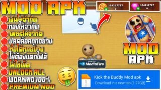 แจกโปรเกม Kick the Buddy [MOD APK] v1.14.151 เงินไม่จำกัด/เพชรไม่จํากัด/ปลดล็อคทั้งหมด/Free Shopping