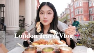 LONDON Travel Vlog 2025 🇬🇧 The Best Things I Ate in London