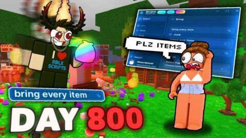 Using HACKS to BRING EVERY ITEM in PUBLIC SERVERS in 99 Nights in the Forest Script!