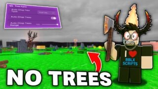 Using HACKS To CHOP DOWN EVERY TREE in 99 Nights in the Forest Script!