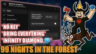 99 Nights In The Forest Script *NO KEY* – Full Tutorial🔦💎