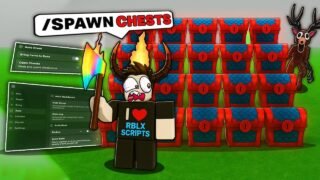 Using HACKS To SPAWN INFINITE RUBY CHESTS In 99 Nights in the Forest Script!