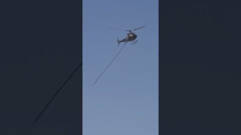 Renting A Helicopter To Settle A Physics Debate