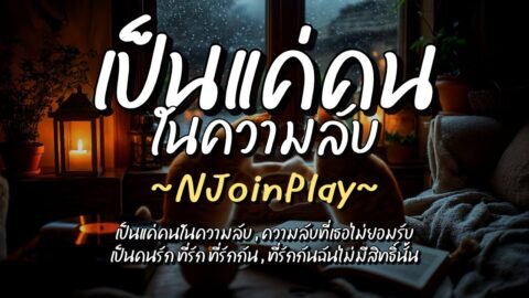 เป็นแค่คนในความลับ – NJoinPlay (เนื้อเพลง)