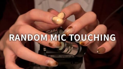 ASMR Brain Tingling Random Mic Tapping & Scratching for 1 HOUR | Zoom H6 (No Talking)