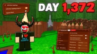 Using HACKS To Build INFINITE TREE BASE In 99 Nights in the Forest Script!