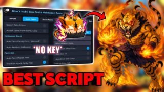 [🎃TIGER🐯] NEW Blox Fruits Script *NO KEY* AUTO FARM CANDY CORN + WEREWOLF, AUTO MASTRY, FRUIT SNIPER