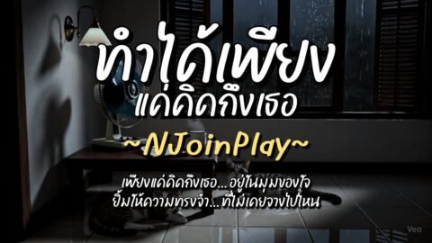 ทำได้เพียงแค่คิดถึงเธอ – NJoinPlay (เนื้อเพลง)