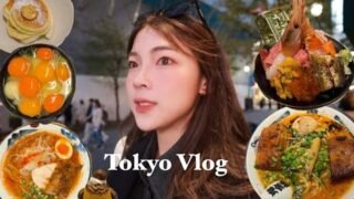 Tokyo Travel Vlog 🇯🇵 asakusa food street, tsukiji market seafood, food hunting in Tokyoo