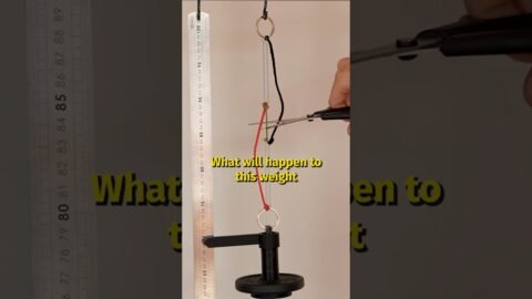 What happens if you cut the green rope?