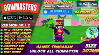 Bowmasters Mod Apk 10.1.2 New 2026 – Unlimited Everything & Unlock All Characters