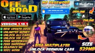 UPDATE ! Off The Road Mod Apk Terbaru 2026 v1.18.1 – Unlimited Money & Unlock All Cars Premium